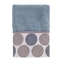 Avanti Dotted Circle Circles Bath Towel