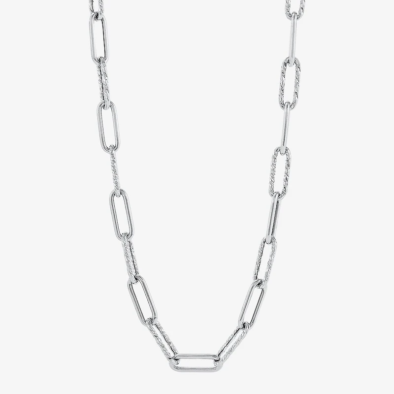 Gold Addiction Womens 14K 22 Inch Link Necklace