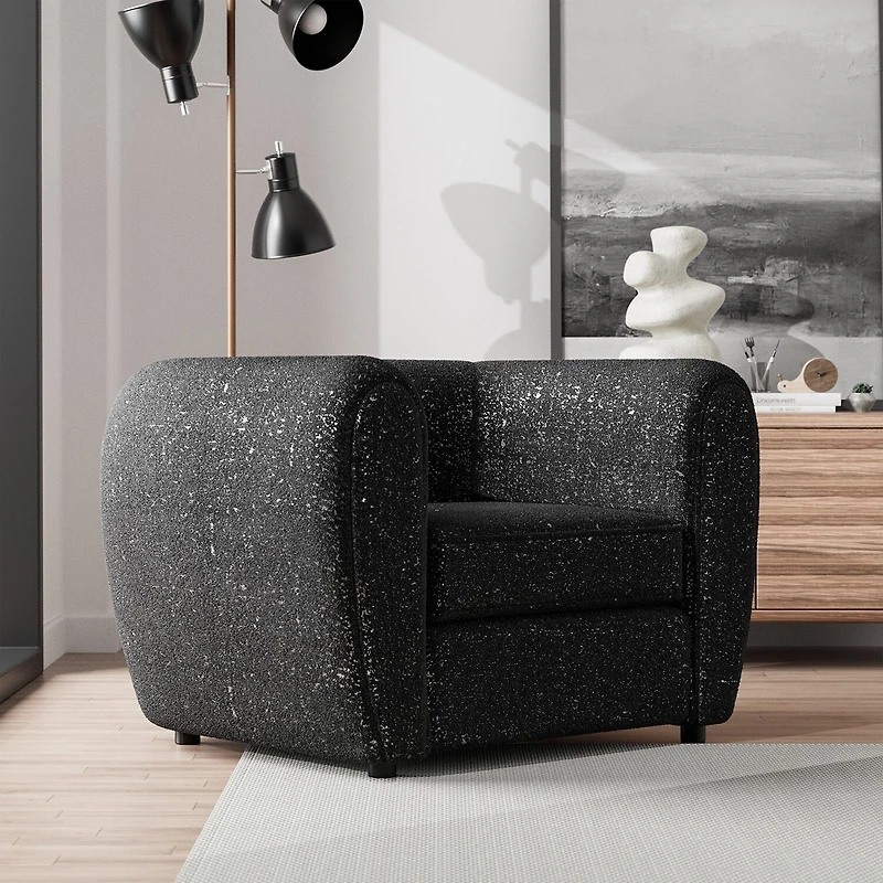 Furniture of America™ Katie Upholstered Barrel Chair