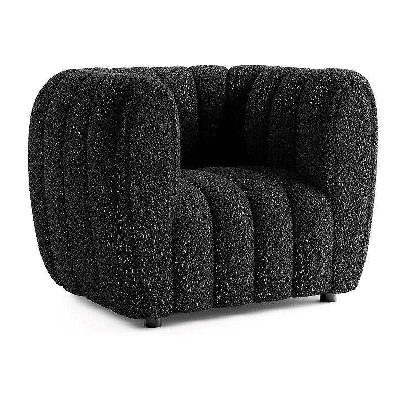 Furniture of America™ Laura Upholstered Barrel Chair