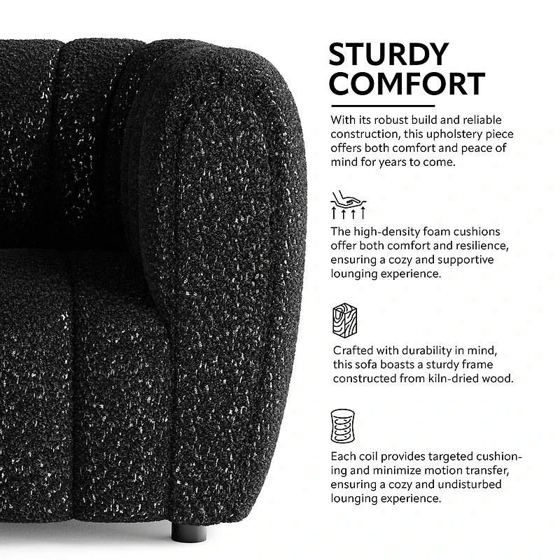 Furniture of America™ Laura Upholstered Barrel Chair