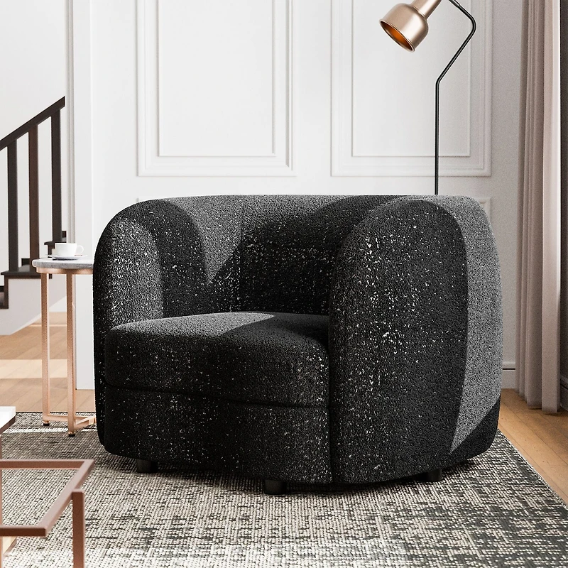 Furniture of America™ Julia Upholstered Barrel Chair