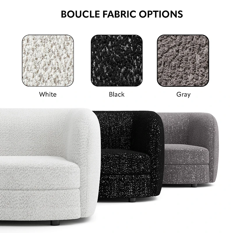 Furniture of America™ Julia Upholstered Barrel Chair