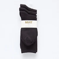 Mixit Everyday Essential Womens 3 Pair Crew Socks