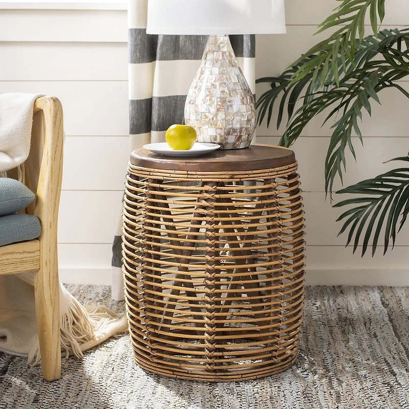 Maui Wipeable Surface End Table