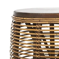 Maui Wipeable Surface End Table