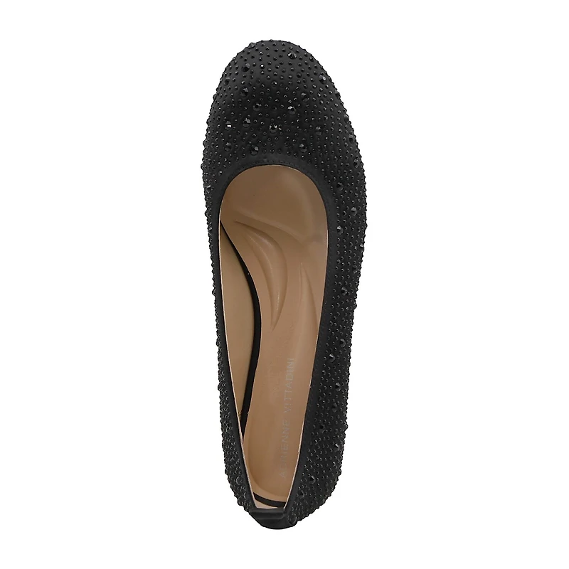 Adrienne Vittadini Carnival Womens Round Closed Toe Ballet Flats