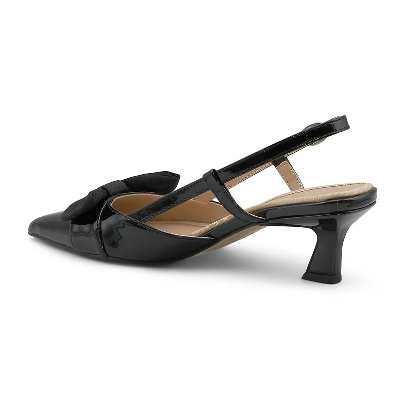 Adrienne Vittadini Sapphire Womens Pointed Closed Toe Kitten Heel Pumps