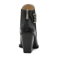 Charles By David Womens Wells Block Heel Booties