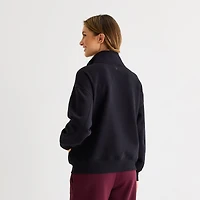 Xersion Womens Mock Neck Long Sleeve Active Tall Quarter-Zip Pullover