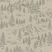 Linery Rustic Bear Reversible Quilt Set