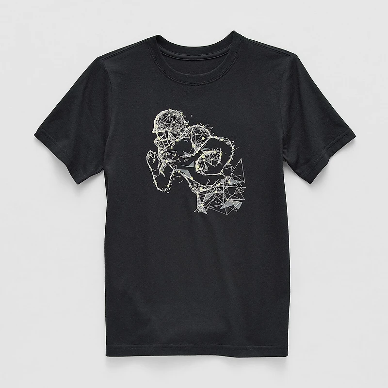 Xersion Little & Big Kid Boys Crew Neck Short Sleeve Regular Fit Graphic T-Shirt
