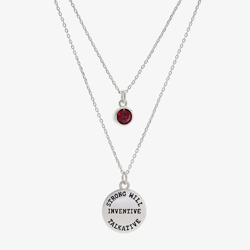 Sparkle Allure Womens Crystal 2-pc. Necklace Set