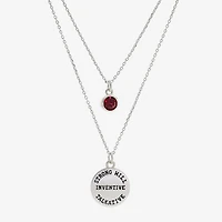 Sparkle Allure Womens Crystal 2-pc. Necklace Set