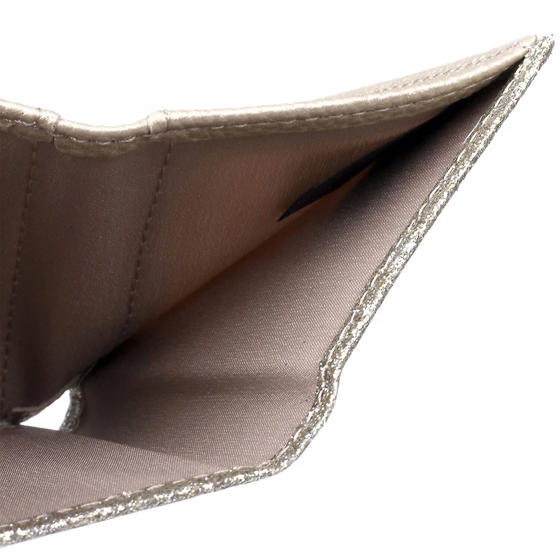 Julia Buxton Mini Trifold Womens Rfid Blocking Wallet