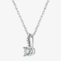 Ever Star (G / SI1-SI2) 1/2 CT. T.W. Lab Grown White Diamond Sterling Silver Round 2-pc. Jewelry Set