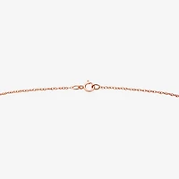Rose 'N Chocolate Crystal Pendant Necklace