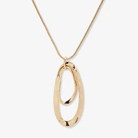 Worthington Womens Inch Pendant Necklace