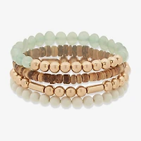 a.n.a Gold Tone Womens 4-pc. Bracelet Set