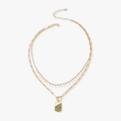 a.n.a Womens 16 Inch Strand Necklace