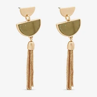a.n.a Womens Drop Earrings