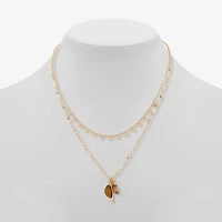 a.n.a Womens Brown Tiger's Eye 16 Inch Strand Necklace