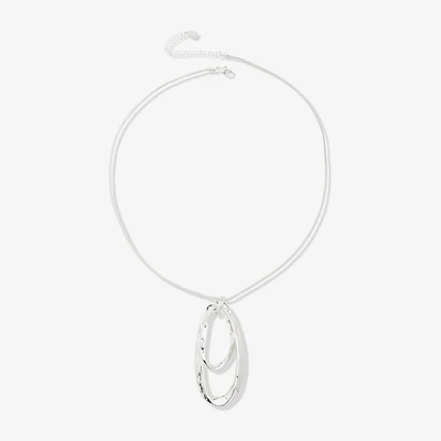 Worthington Womens 26 Inch Pendant Necklace