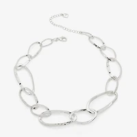Worthington Womens Inch Collar Necklace
