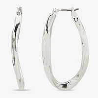 Worthington Womens 38.1mm Hoop Earrings