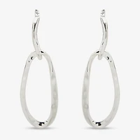 Worthington Womens 76.2mm Hoop Earrings