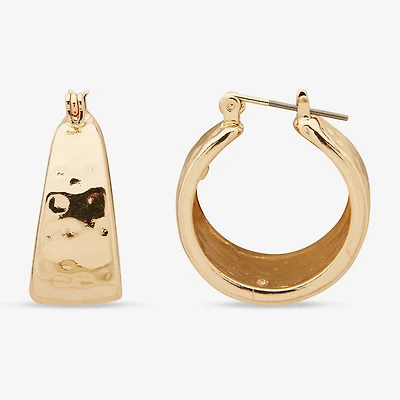 Worthington Womens 22.9mm Hoop Earrings