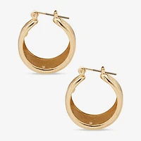Worthington Womens 22.9mm Hoop Earrings