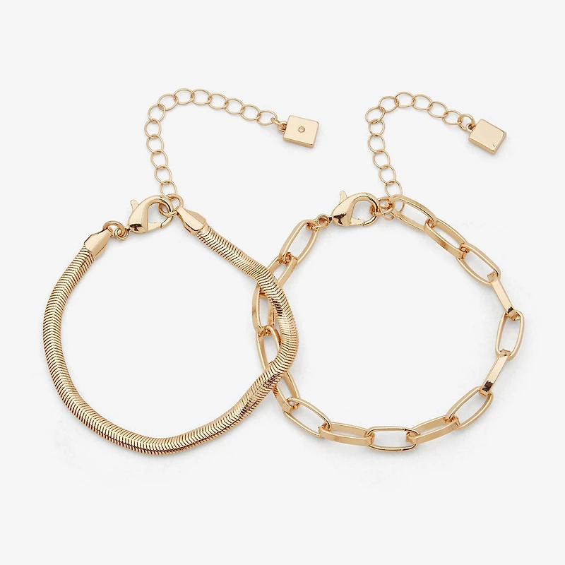 Worthington Womens 7.5 Inch Chain Bracelet