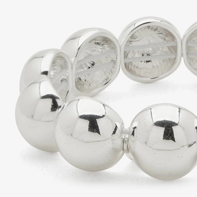 Worthington Silver Womens Stretch Bracelet