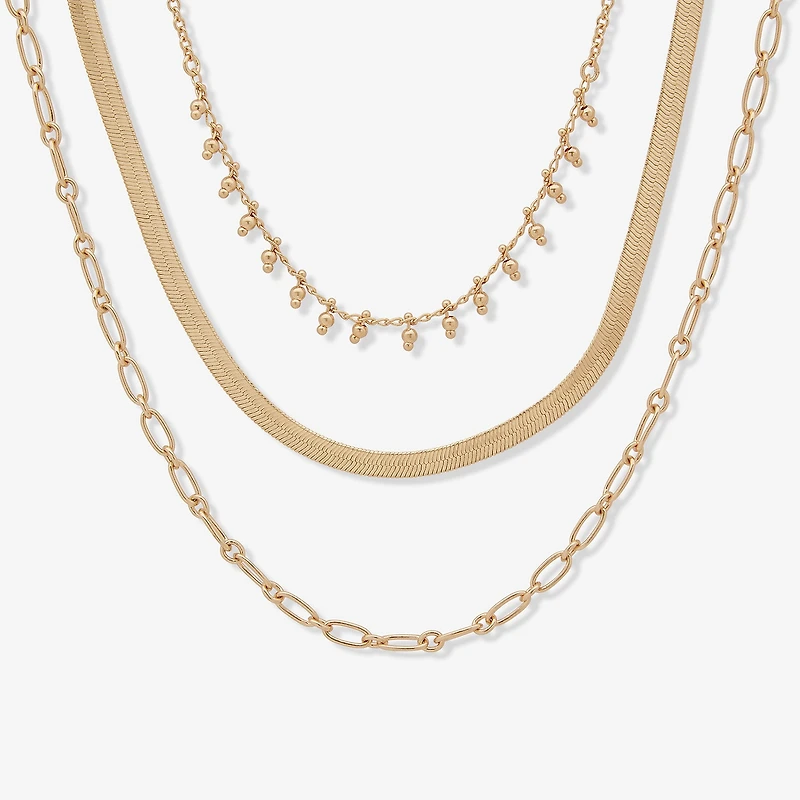 a.n.a Womens 16 Inch Strand Necklace