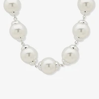 Worthington Womens 16 Inch Collar Necklace