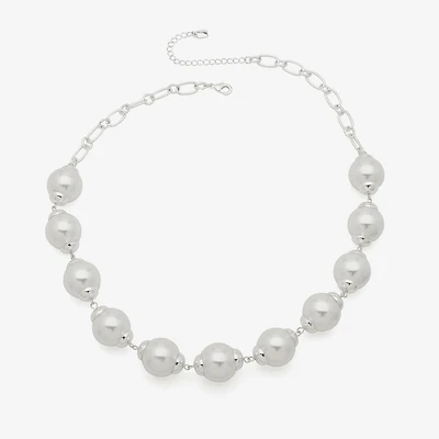 Worthington Womens 16 Inch Collar Necklace