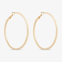 a.n.a Womens 58.5mm Hoop Earrings