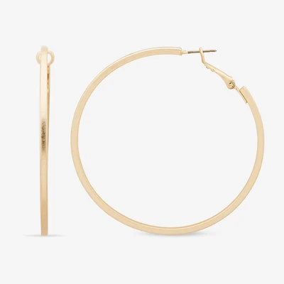 a.n.a Womens 58.5mm Hoop Earrings