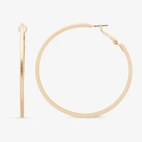 a.n.a Womens 58.5mm Hoop Earrings