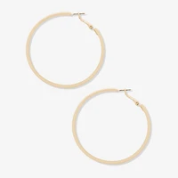 a.n.a Womens 58.5mm Hoop Earrings