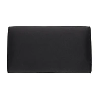 N By Nina Frily Rosette Emebellished Flap Clutch Evening Bag