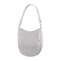 I. Miller Lolly Crystal Front Hobo Embellished Evening Bag