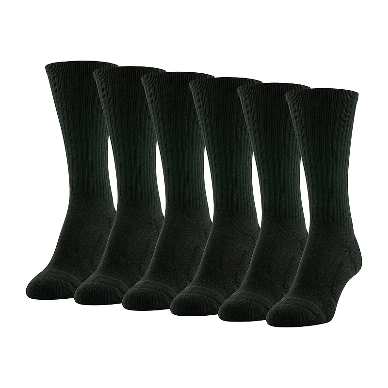 Gold Toe Sport Cushion Womens 6 Pair Crew Socks