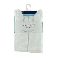 Gold Toe Sport Cushion Womens 6 Pair Crew Socks