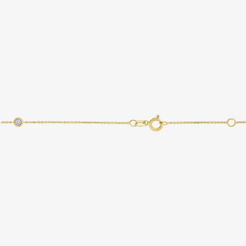 Diamond Addiction (G-H / Si2-I1) Womens 1/3 CT. T.W. Lab Grown White 10K Gold Pendant Necklace