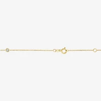 Diamond Addiction (G-H / Si2-I1) Womens 1/3 CT. T.W. Lab Grown White 10K Gold Pendant Necklace