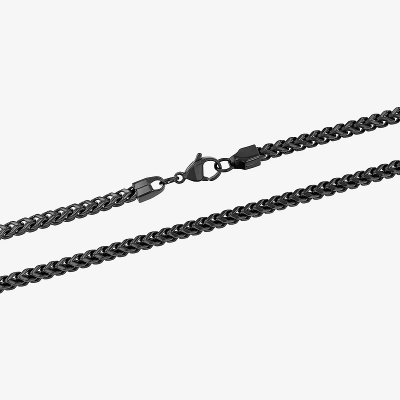 Mens Stainless Steel 24 Inch Link Chain Necklace