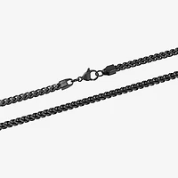 Mens Stainless Steel 24 Inch Link Chain Necklace
