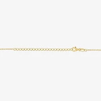 Diamond Addiction (G-H / Si2-I1) Womens Accent Lab Grown White Cultured Freshwater Pearl 14K Gold Over Silver Sterling Evil Eye 2-pc. Jewelry Set